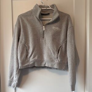 Pajar Quarter-Zip Cropped Sweater